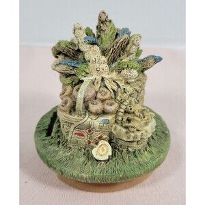 TCR baskets Candle Topper Lid Jar Coin Bank topper